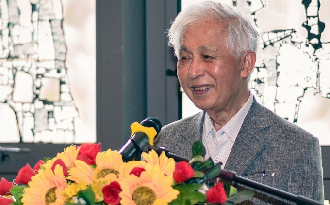 GS Trần Thanh Vân phát biểu tại buổi khai mạc Trường hè, Hội thảo và Hội nghị chuyên đề MIDSEA. Ảnh: Trọng Nhân