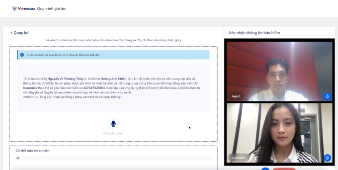 Công nghệ sinh trắc học giọng nói ViBio. Ảnh: VinBigdata