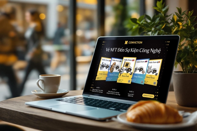 Vé tham gia sự kiện là một ứng dụng thực tiễn của NFT vào đời sống. Ảnh: BTC