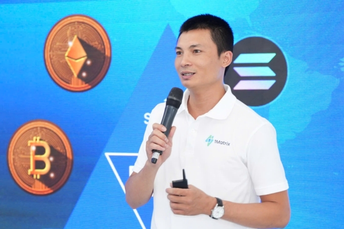 Ông Đỗ Văn Thuật, Giám đốc Giải pháp và Kiến trúc Blockchain của Công ty 1Matrix. Ảnh: Đỗ Hà