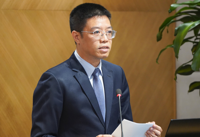 Cục trưởng Viễn thông Nguyễn Thành Chung trong buổi làm việc với Bộ trưởng Nguyễn Mạnh Hùng, ngày 25/7/2025. Ảnh: Lưu Quý