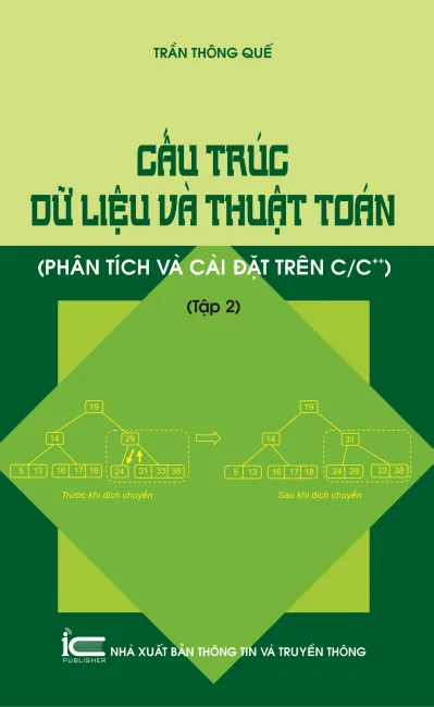 Cáu trúc dữ liệu và thuật toán ( Phân tích và cài đặt trên C/C++) Tập 2