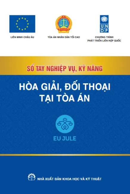 Sổ tay nghiệp vụ, kỹ năng hòa giải, đối thoại tại tòa án